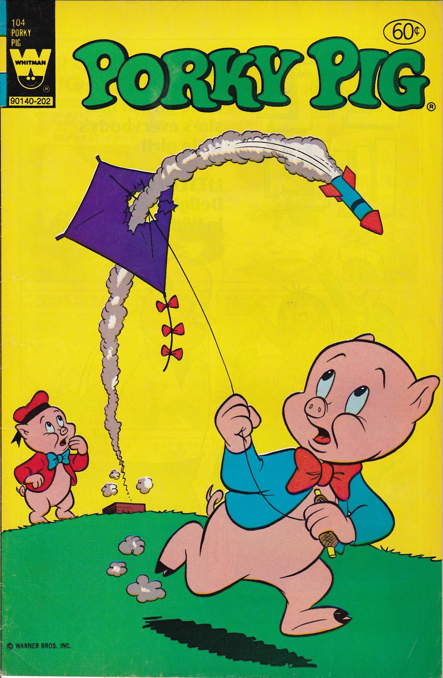 "Porky Pig" Comic Book - Whitman #104 (February 1982)