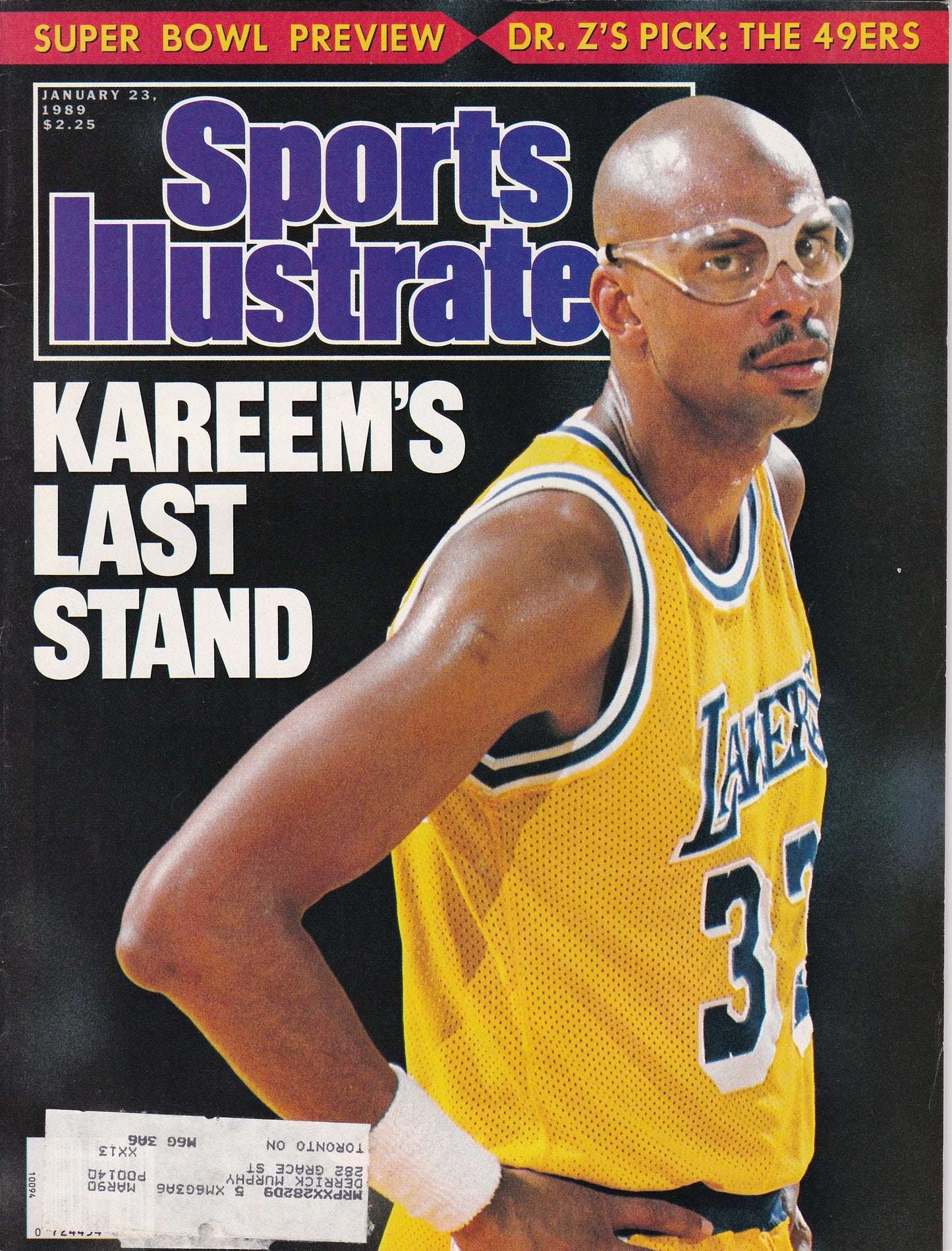 Sports Illustrated - January 23, 1989