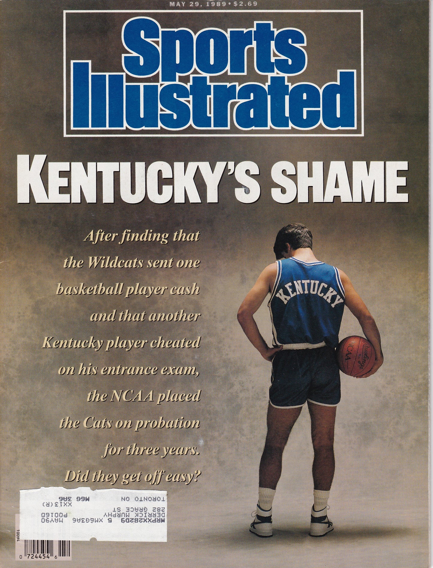 Sports Illustrated - May 29, 1989