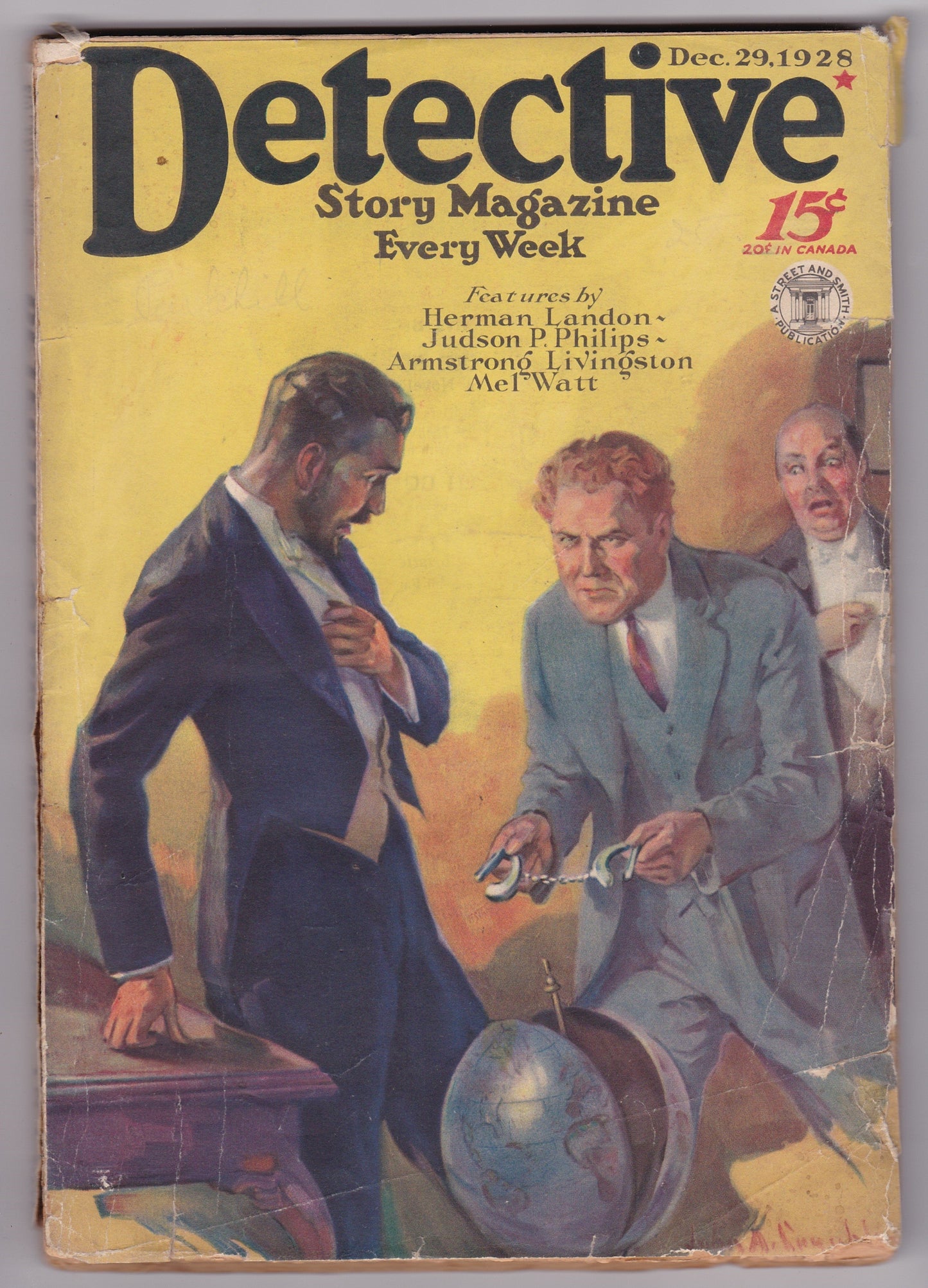 Vintage Detective Story Magazine – December 29, 1928