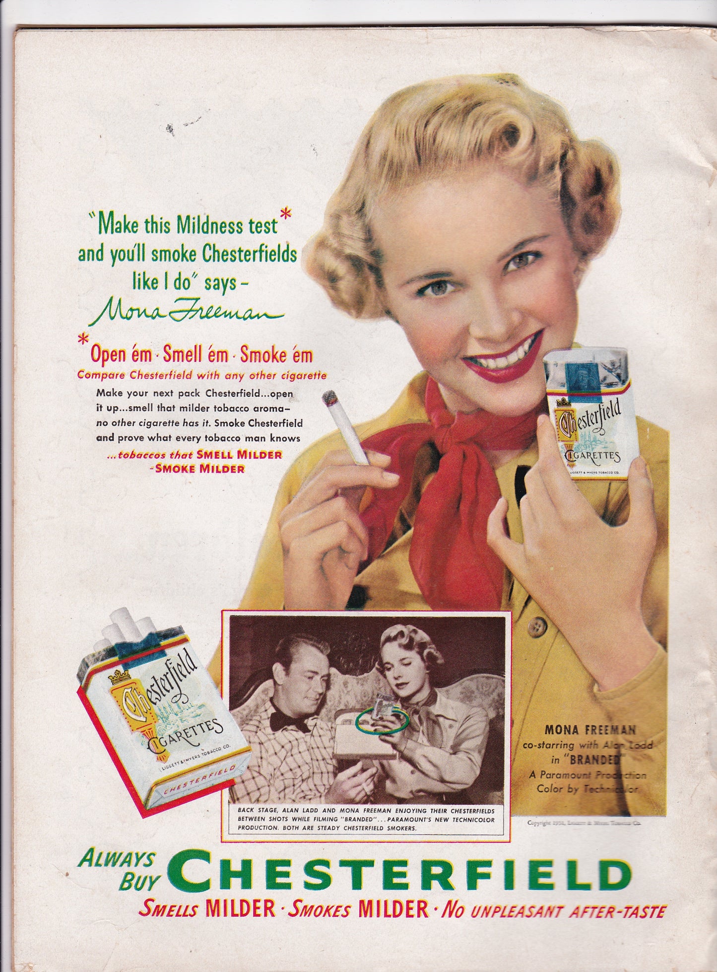 Motion Picture Magazine – January 1951: June Allyson and Puppy Cover Feature