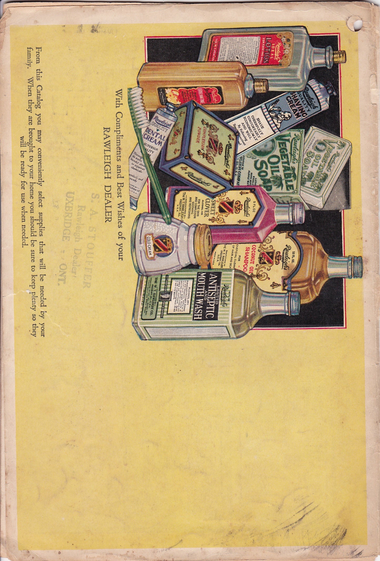 Rawleigh's Good Health Guide, Almanac, and Catalog (46th Year, 1935)