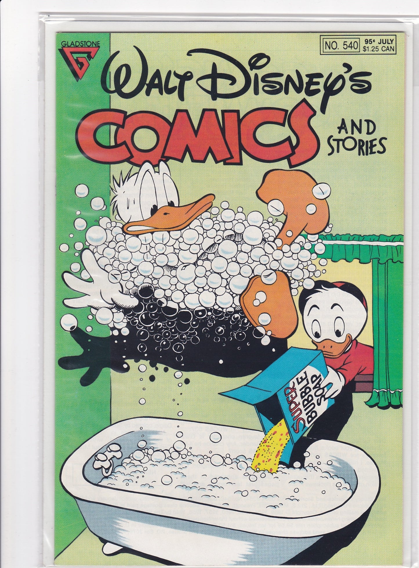 Walt Disney’s Comics and Stories #540 - Classic Gladstone Issue (July 1989)