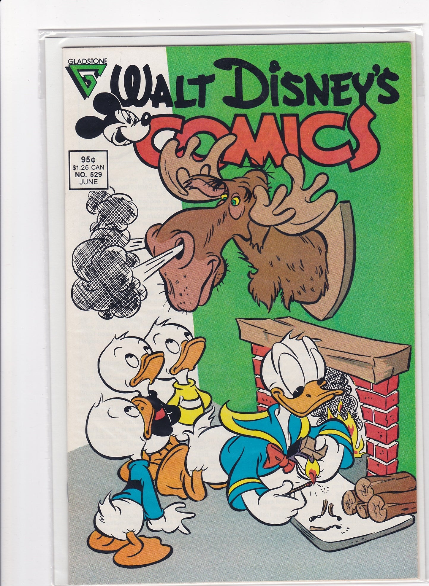 Walt Disney’s Comics and Stories #529 – June Issue (Gladstone, 1988)