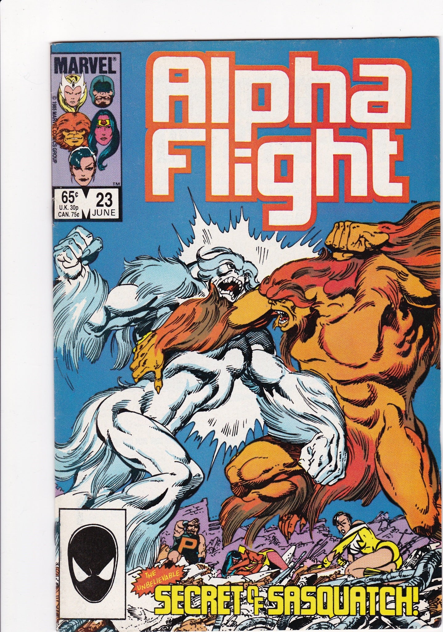 Alpha Flight #23 (June 1985, Marvel Comics)