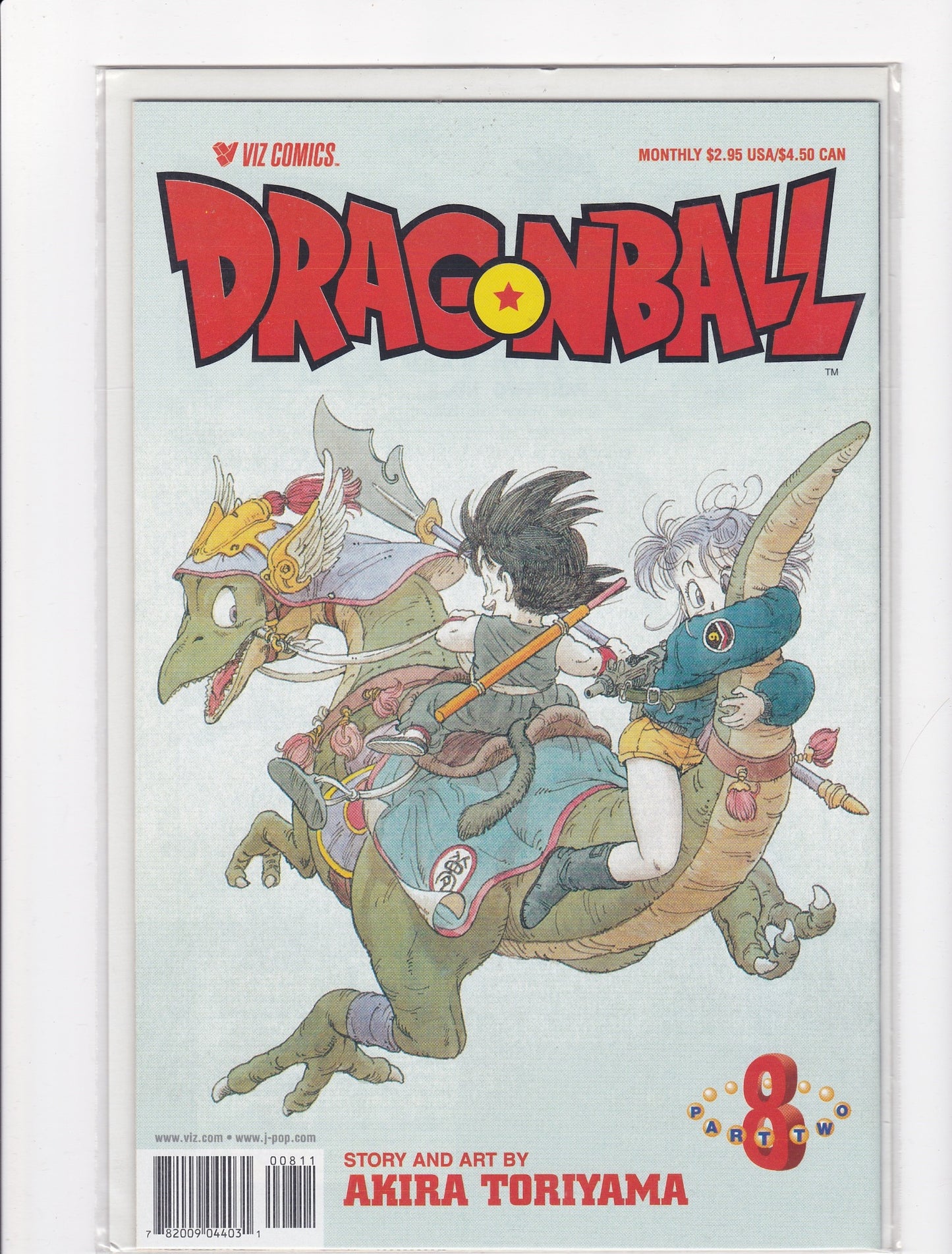 Dragon Ball #18 (Viz Comics, Monthly Issue) – Classic Fantasy Adventure Cover!