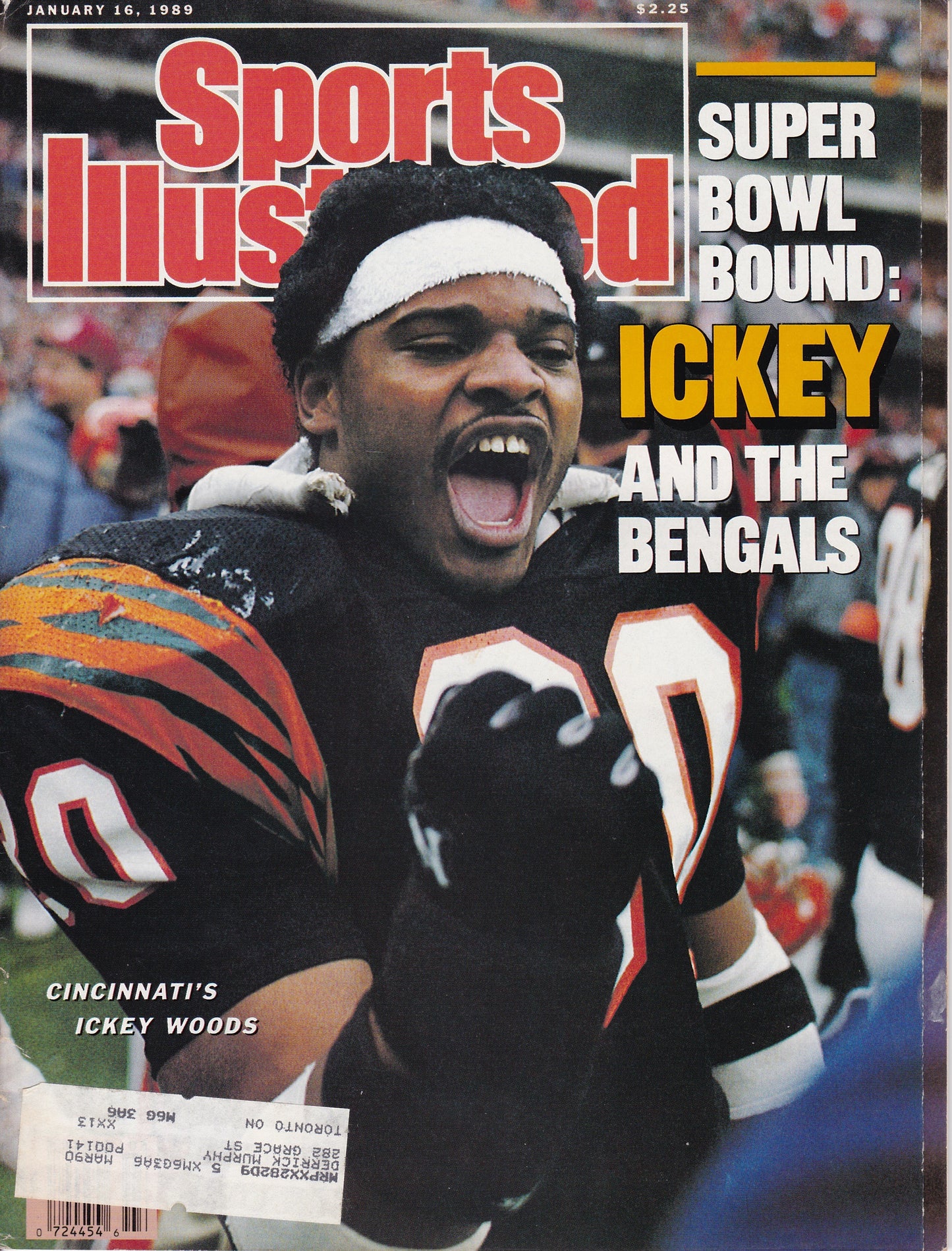 Sports Illustrated - January 16, 1989