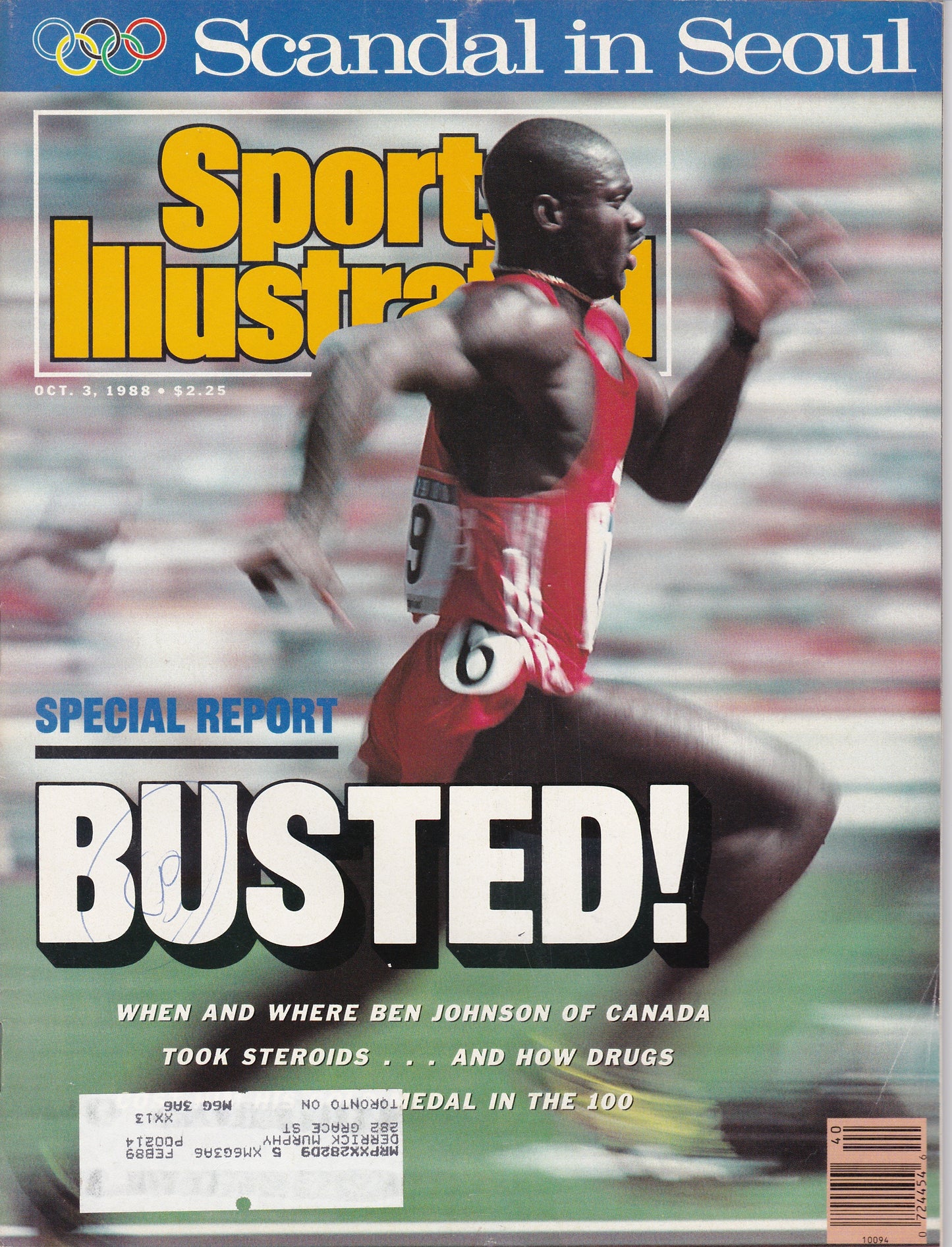 Sports Illustrated - October 3, 1988