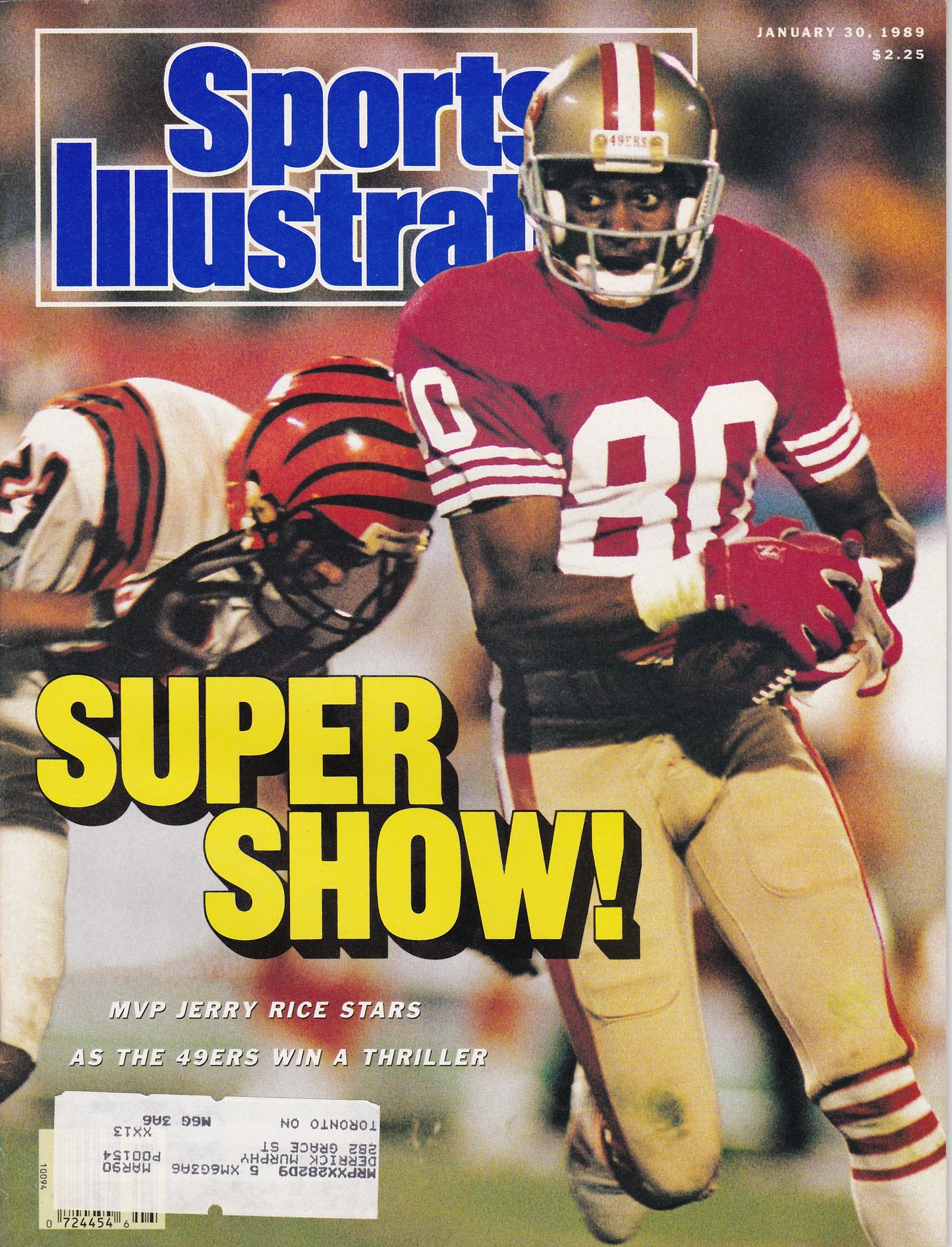 Sports Illustrated - January 30, 1989