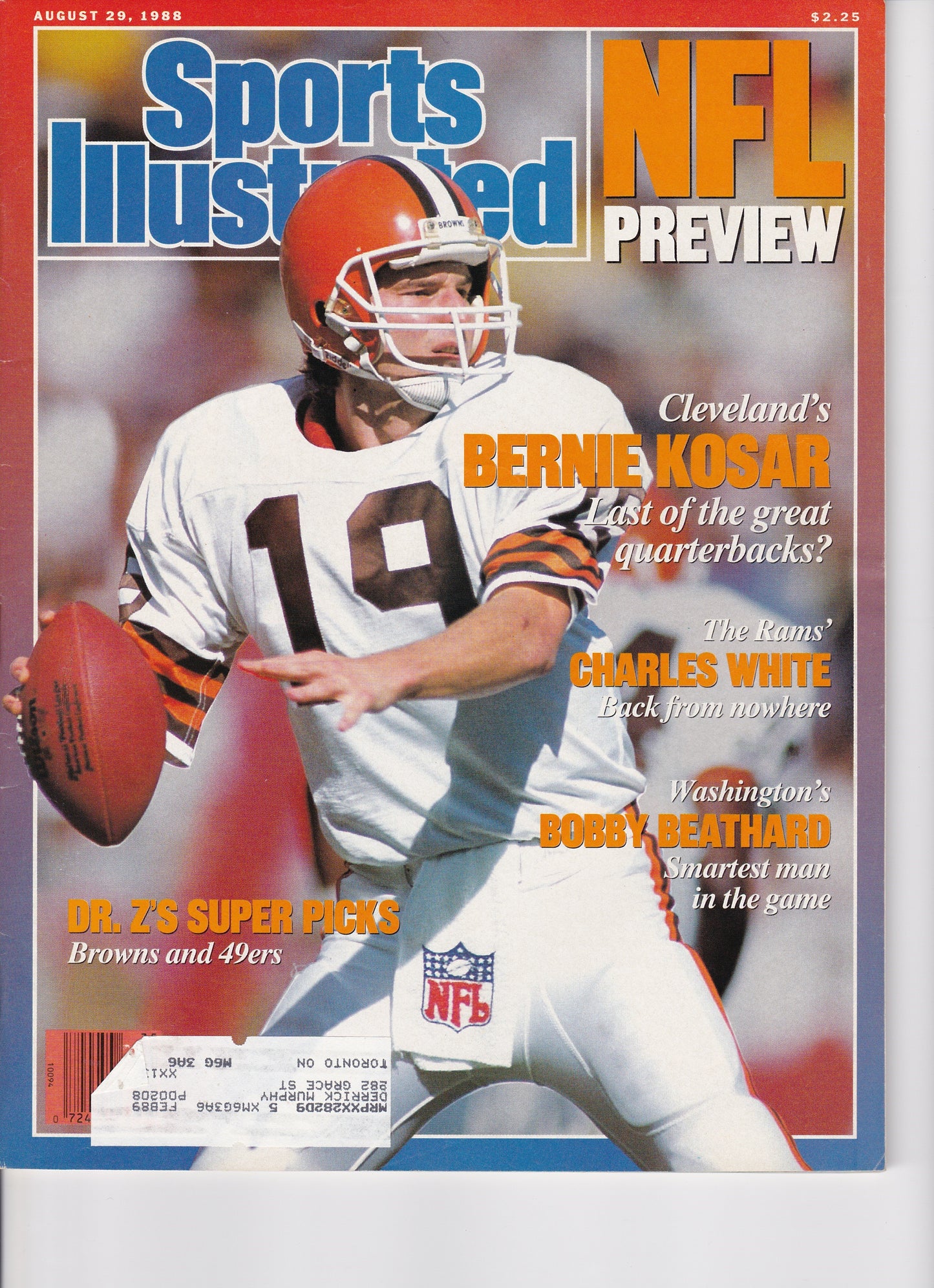 Sports Illustrated - August 29, 1988
