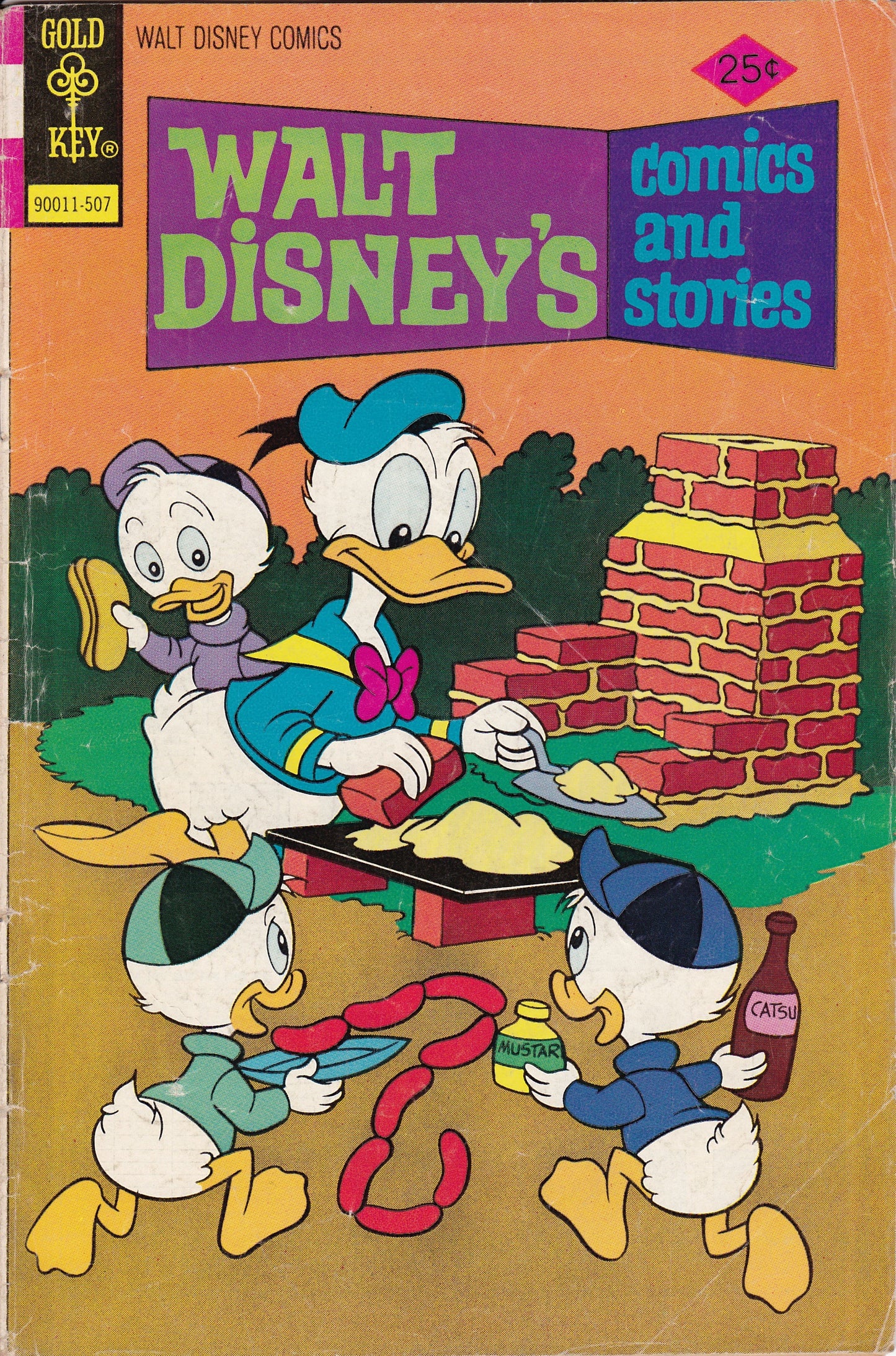 Walt Disney's Comics and Stories - July 1975