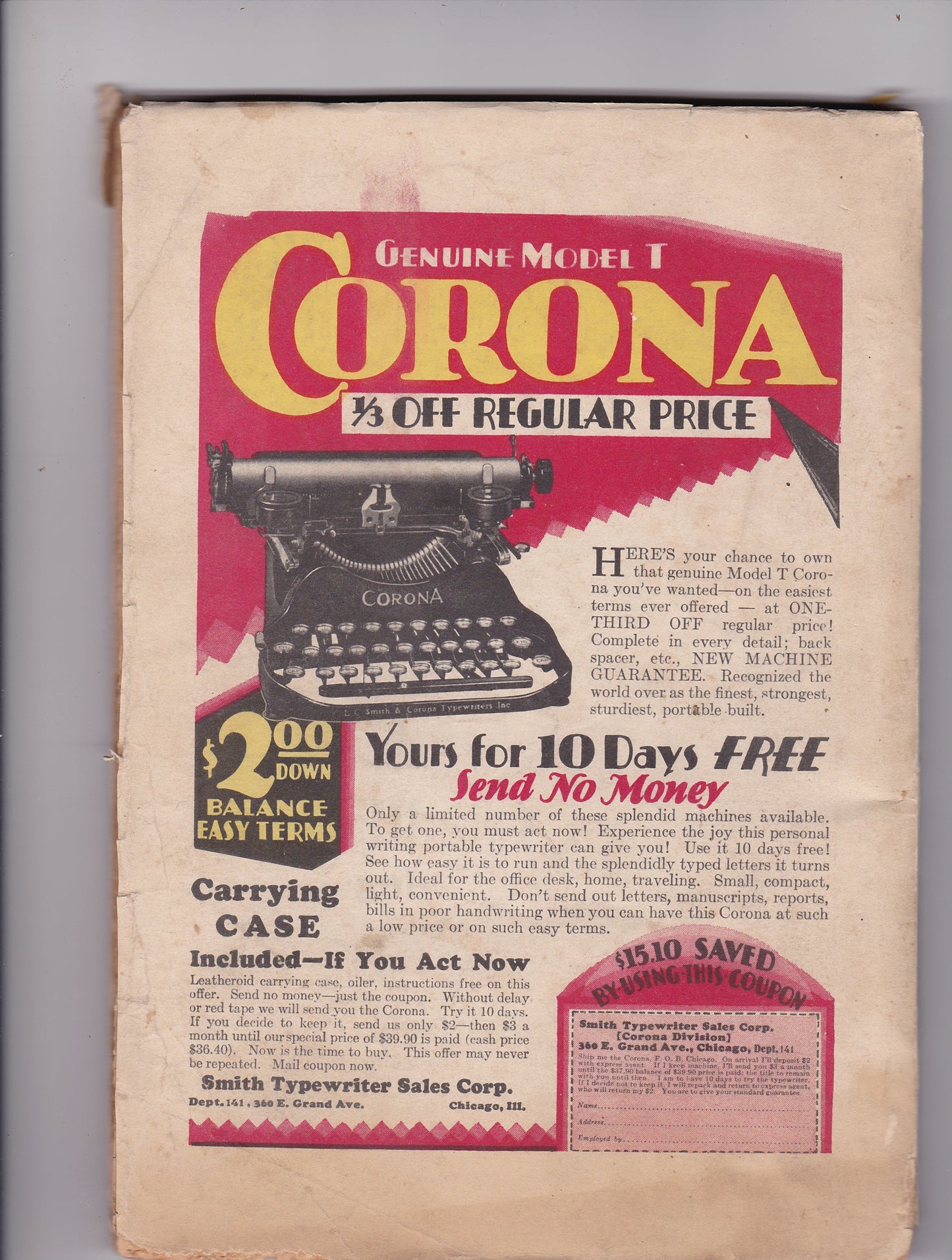 Vintage Detective Story Magazine – December 29, 1928