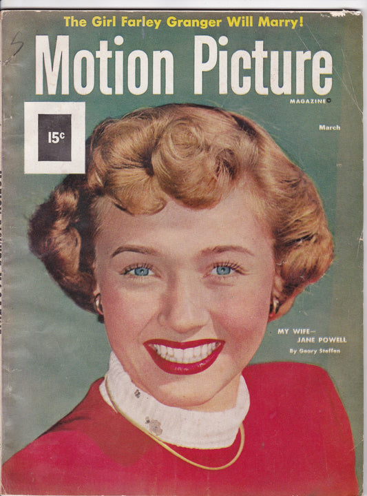 Motion Picture Magazine - Jan Powell - March 1951