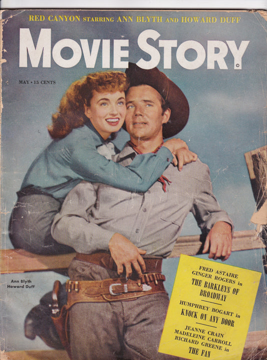 Movie Story – May 1949: Ann Blyth and Howard Duff Cover Feature