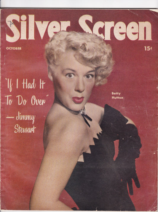 Silver Screen – October 1949: Betty Hutton Cover Feature