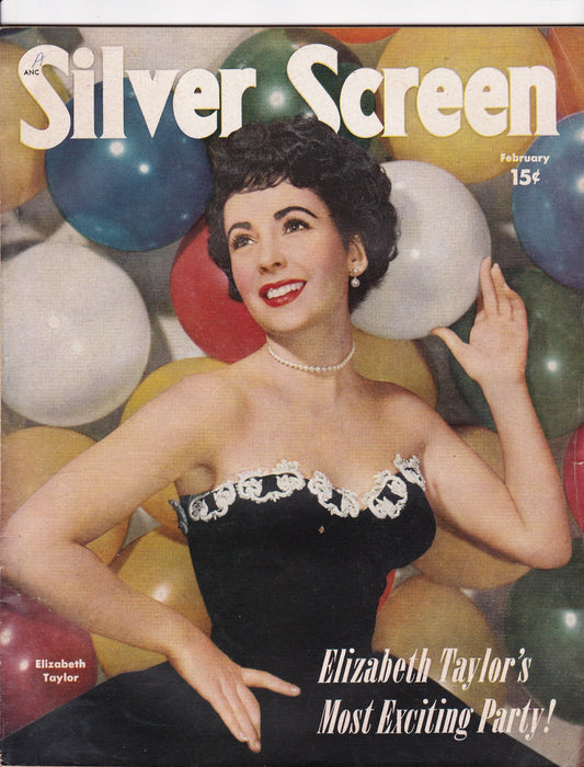 Silver Screen Magazine – February 1951: Elizabeth Taylor Feature