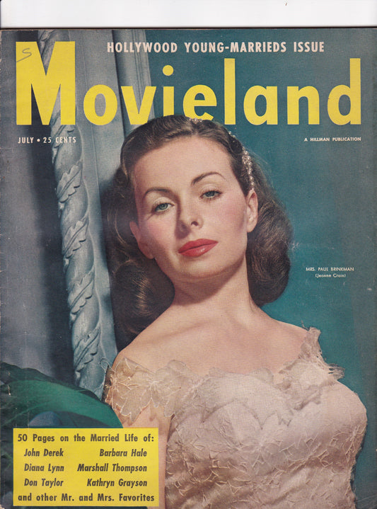 Movieland Magazine – July 1950: Hollywood Young-Marrieds Issue