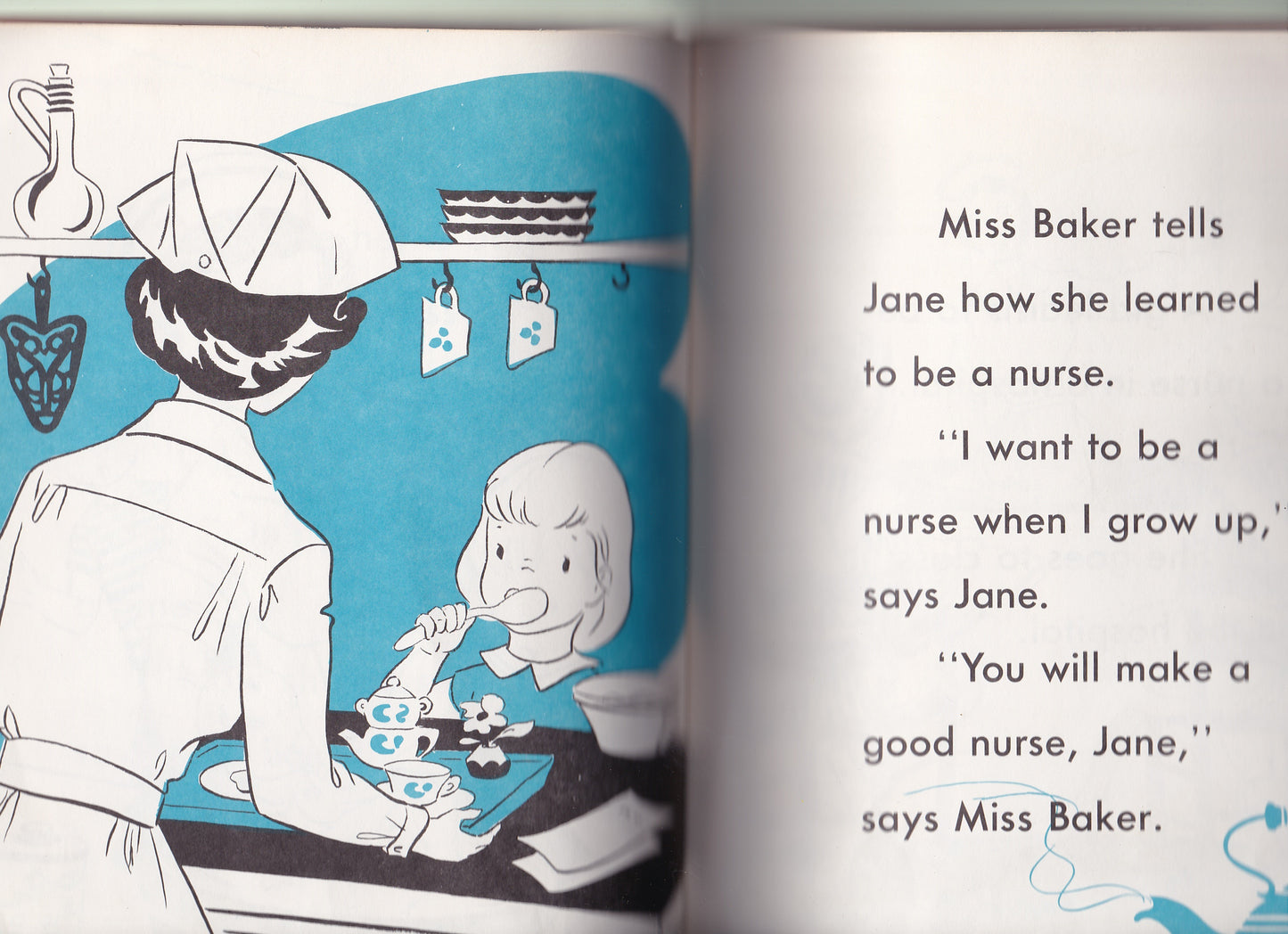 I Want to Be a Nurse by Carla Greene (1957)