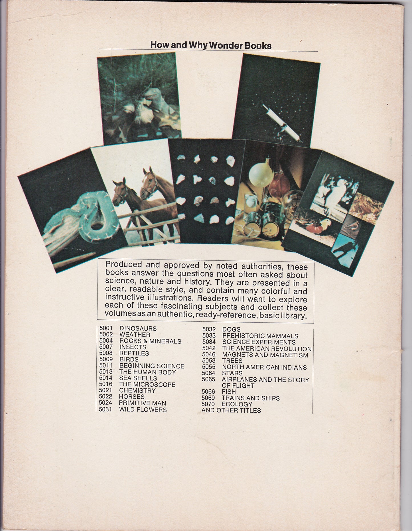 The How and Why Wonder Book of Wild Animals (1975)
