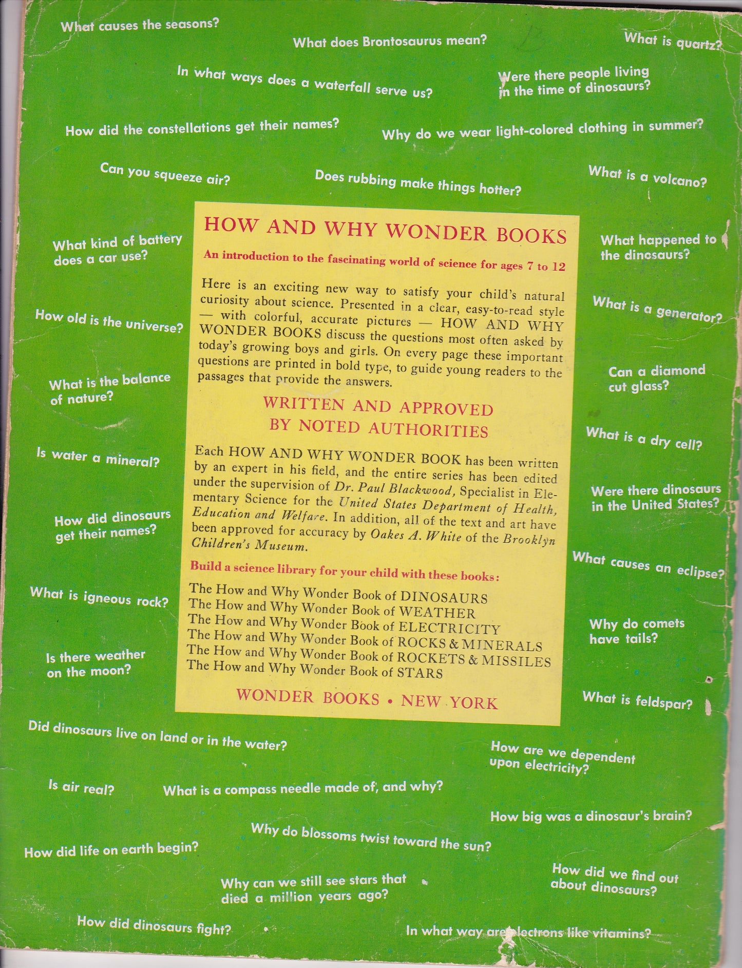 The How and Why Wonder Book of Dinosaurs (1960)
