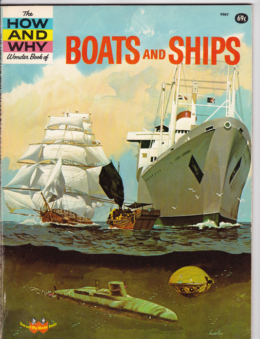 The How and Why Wonder Book of Boats and Ships (1973 Printing)