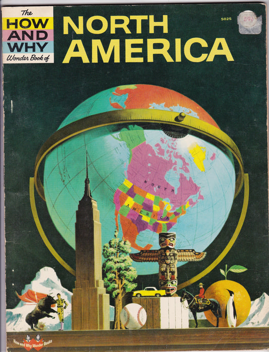 The How and Why Wonder Book of North America (1962 Printing)