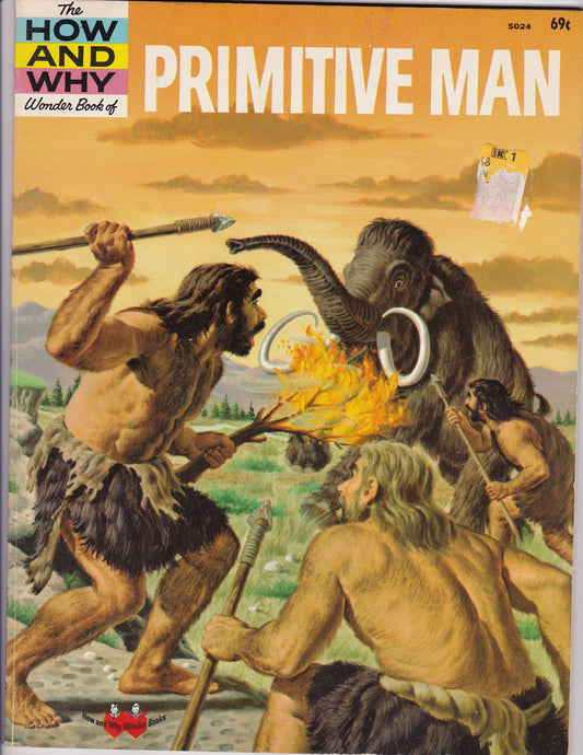 The How and Why Wonder Book of Primitive Man (1972 Printing)