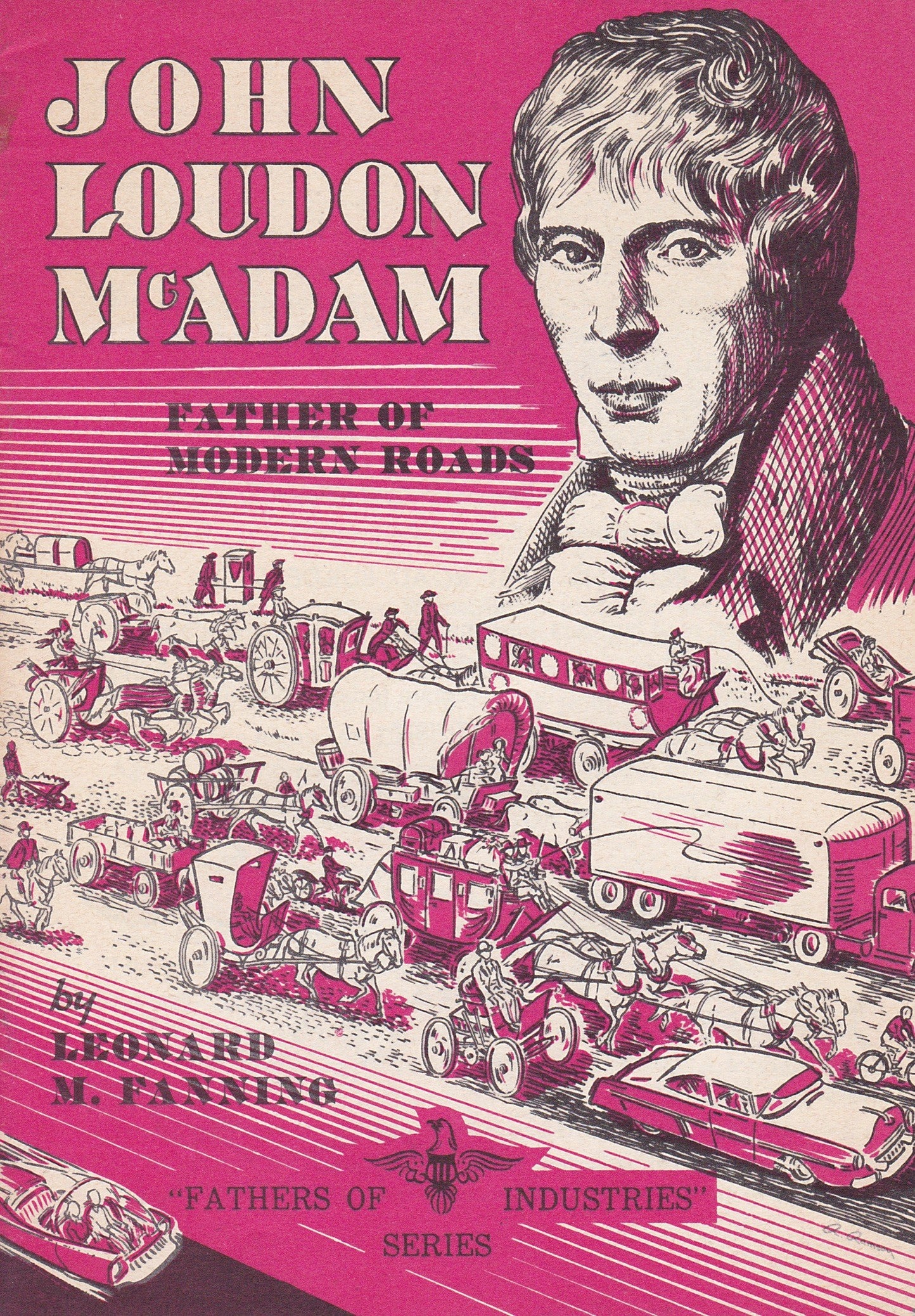 Vintage GM Pamphlet - John Loudon McAdam: Father of Modern Roads (1958)
