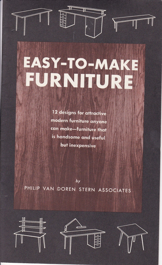 Vintage GM Pamphlet - Easy-to-Make Furniture (1955)