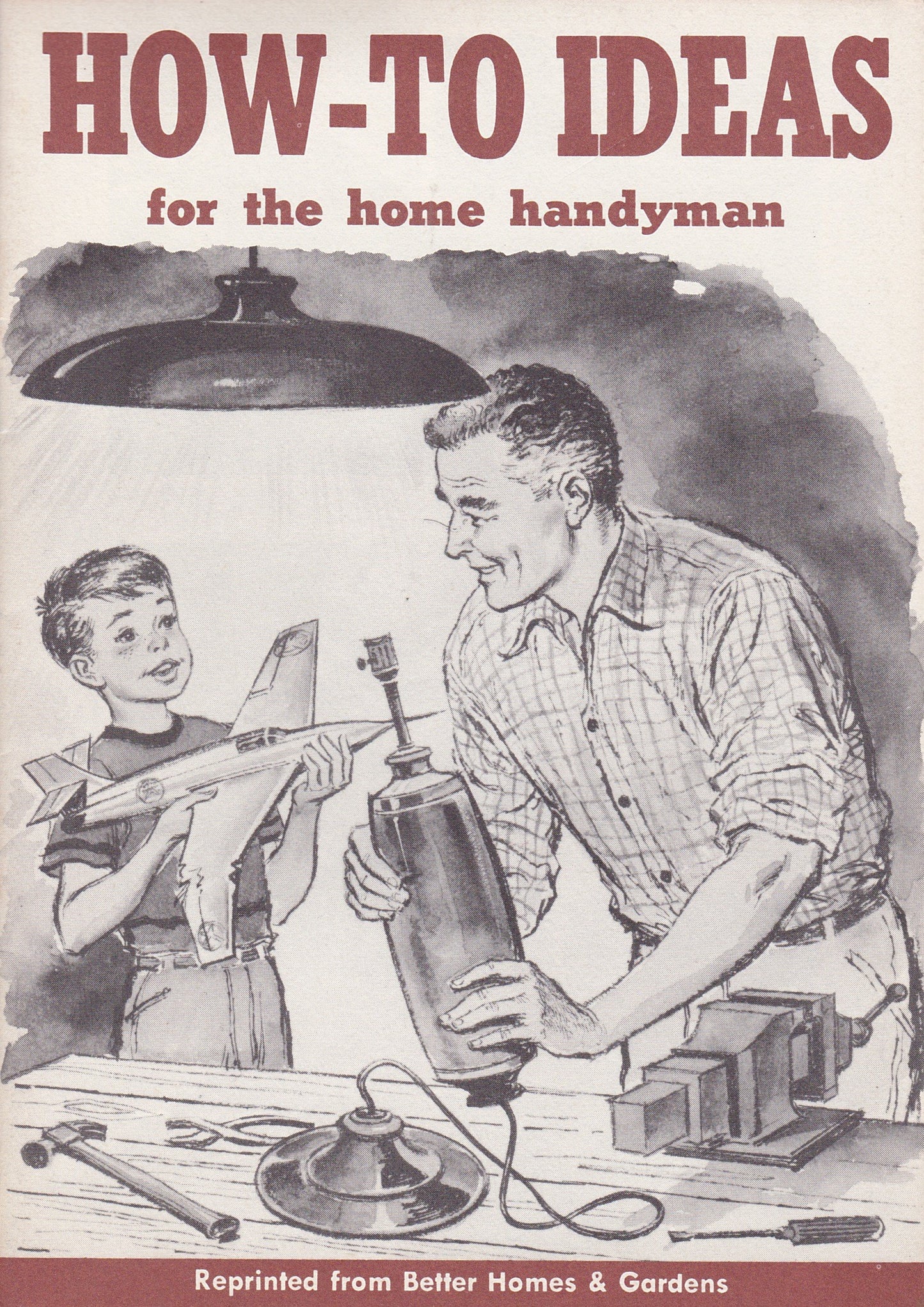 Vintage GM Pamphlet - How-To Ideas for the Home Handyman (1960)