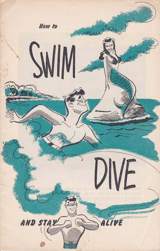 How to Swim, Dive, and Stay Alive - Vintage GM Booklet (1960s)