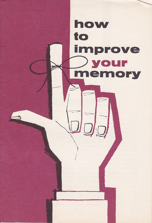 How to Improve Your Memory - A Mid-Century Guide by General Motors