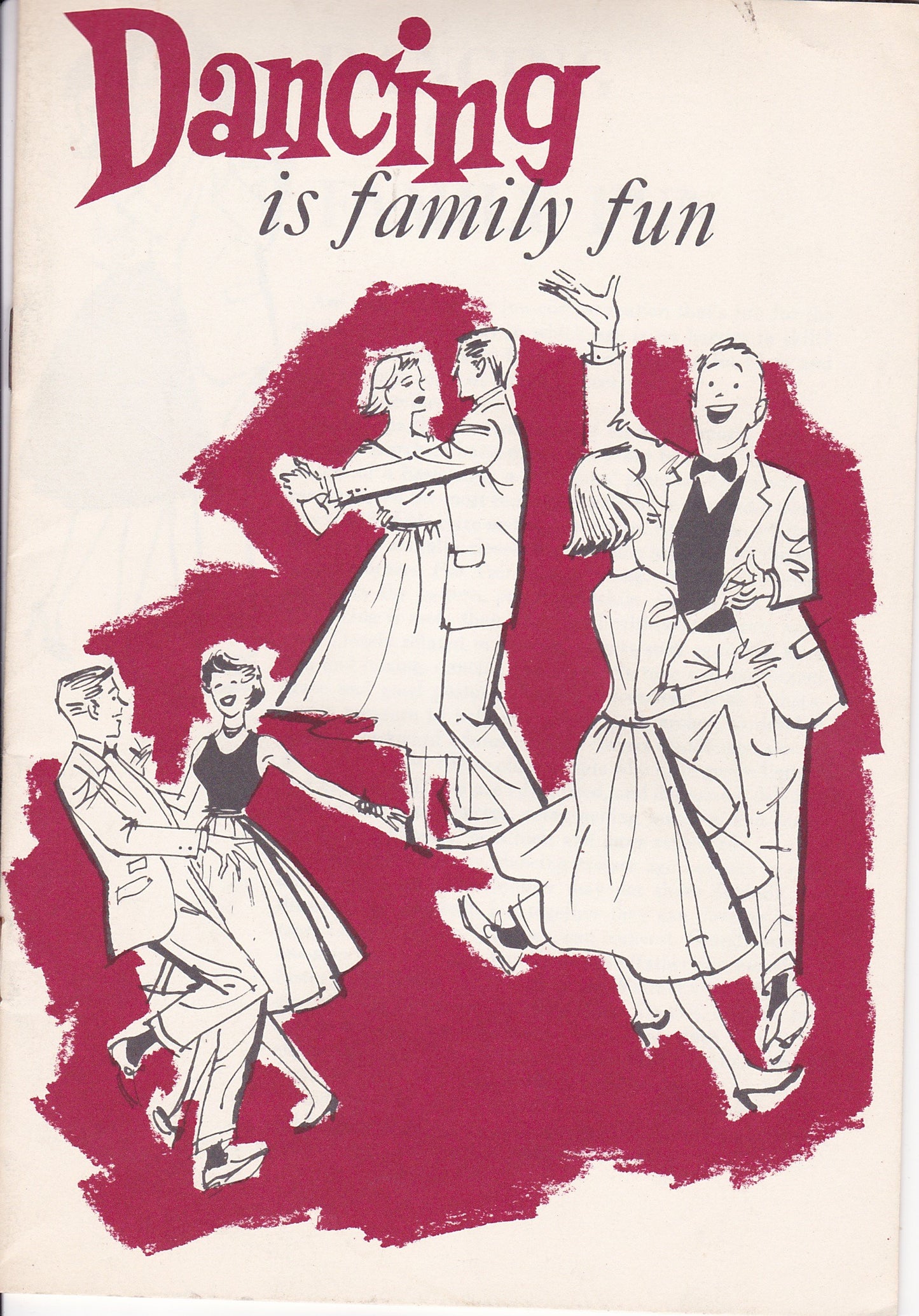 Dancing is Family Fun - Vintage 1960s General Motors Employee Booklet