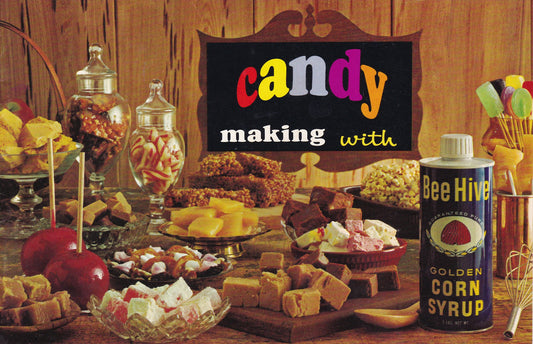 Vintage "Candy Making with Bee Hive Golden Corn Syrup" – St. Lawrence Starch Company, 1950s