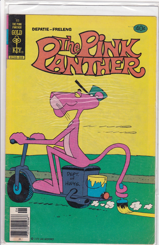 Vintage 1979 The Pink Panther #65 Gold Key Comic – Classic Animated Fun!