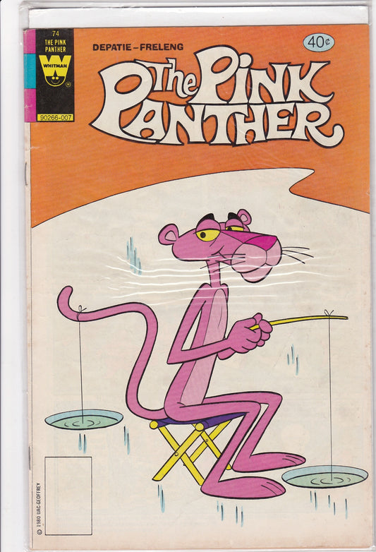 Vintage 1980 The Pink Panther #74 Whitman Comic – Classic Cartoon Collectible!
