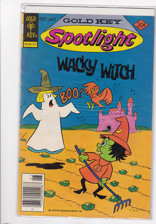 Vintage Gold Key Comic – Spotlight: Wacky Witch (30¢ Cover Price)