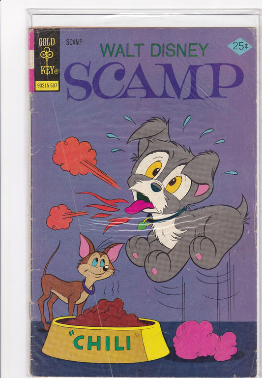 Vintage Gold Key Comic – Walt Disney’s Scamp (25¢ Cover Price)