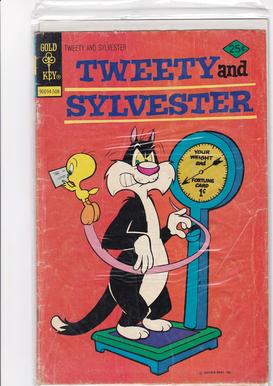Vintage Tweety and Sylvester – Gold Key Comic (25¢ Cover Price)