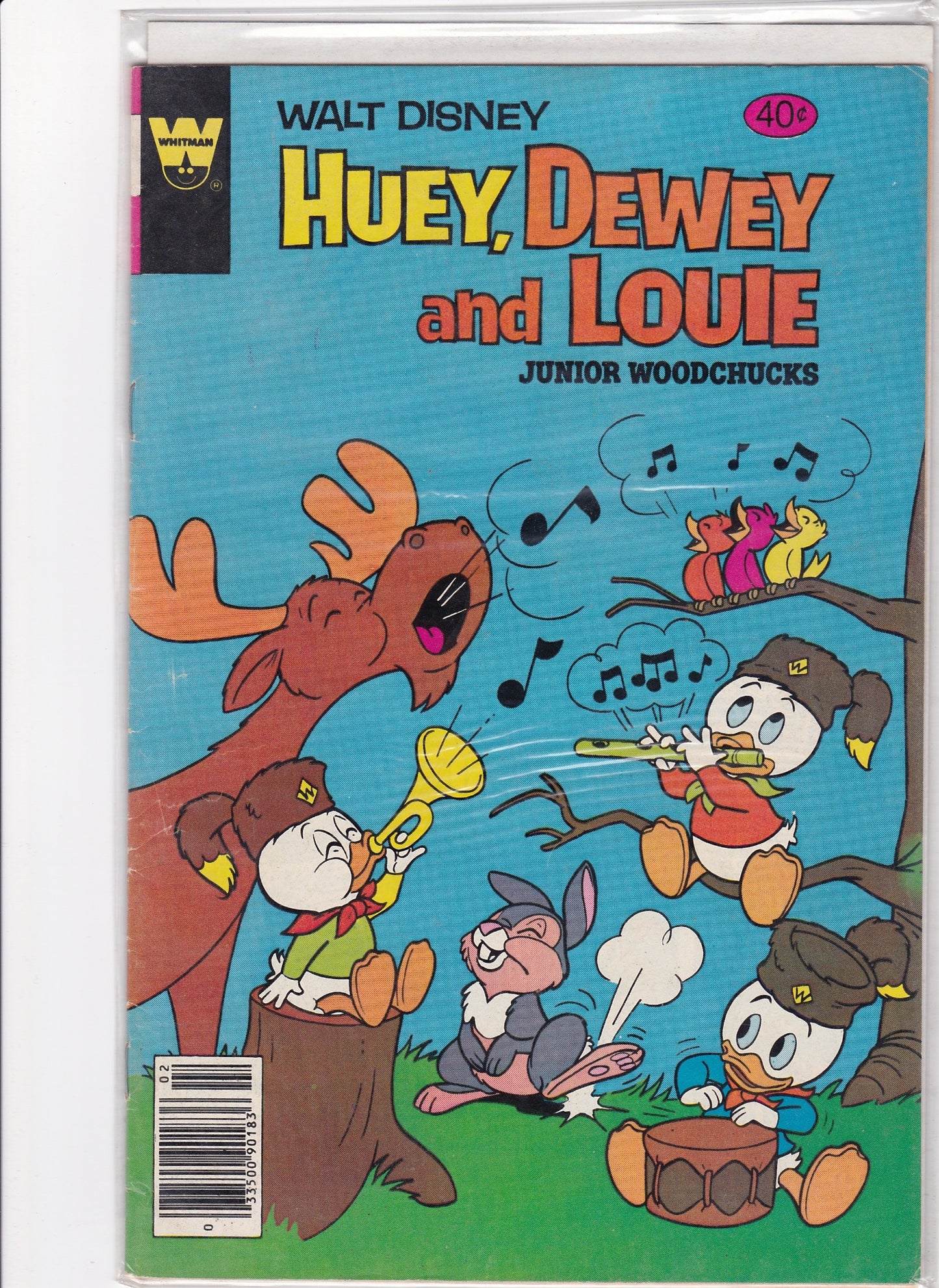 Vintage Walt Disney’s Huey, Dewey, and Louie – Junior Woodchucks (Whitman, 40¢ Cover Price)