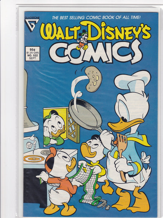 Walt Disney’s Comics #522 – Donald Duck’s Kitchen Chaos! (Sept 1987, Gladstone)