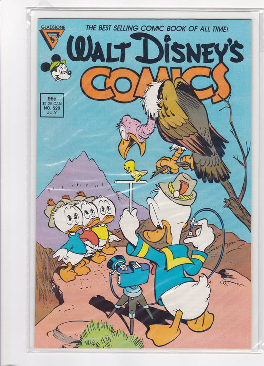 Walt Disney's Comics #520 – July Issue (Gladstone, 1987)