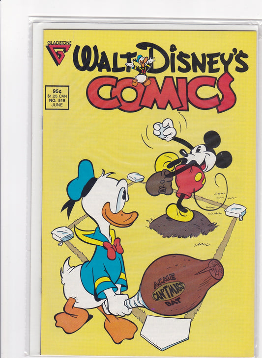 Walt Disney’s Comics and Stories #519 - Classic Gladstone Issue (June 1987)