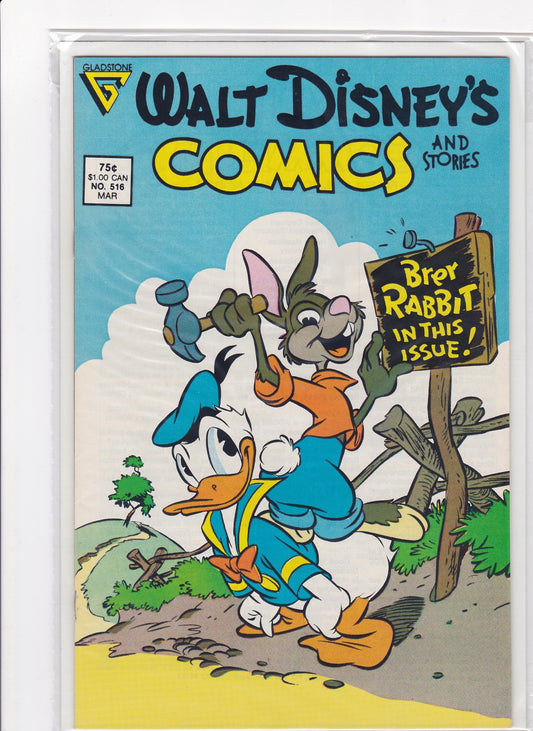 Walt Disney’s Comics and Stories #516 - Classic Gladstone Issue (March 1987)
