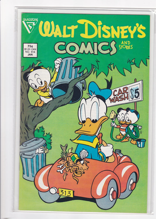 Walt Disney’s Comics and Stories #514 - Classic Gladstone Issue (January 1987)