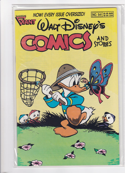 Walt Disney’s Comics and Stories #541 - Giant Oversized Gladstone Issue (August 1989)