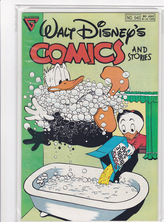 Walt Disney’s Comics and Stories #540 - Classic Gladstone Issue (July 1989)