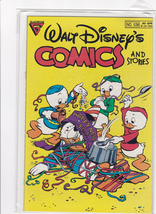 Walt Disney’s Comics and Stories #538 - Classic Gladstone Issue (April 1989)