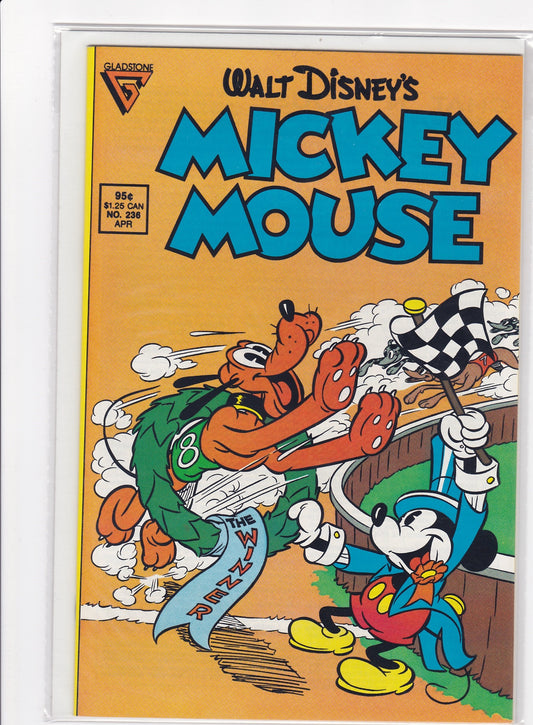 Walt Disney’s Mickey Mouse #236 - Classic Gladstone Issue (April 1988)
