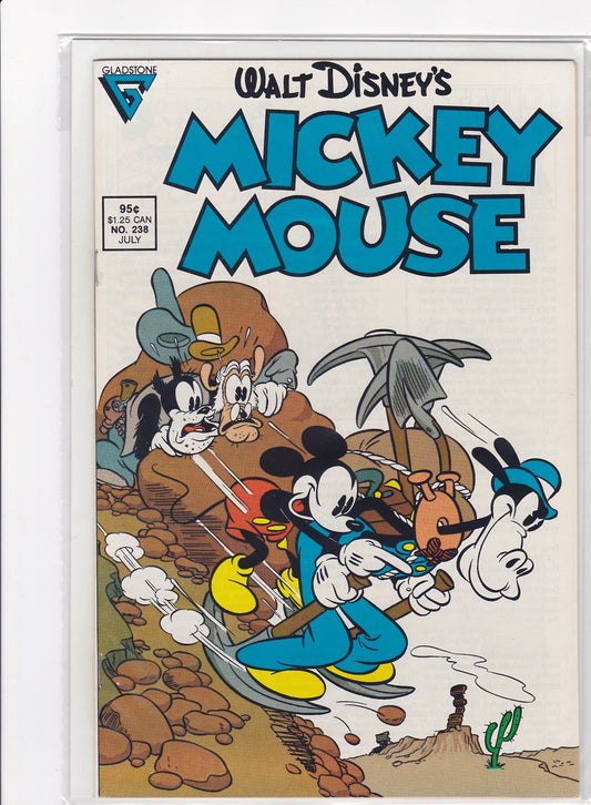 Walt Disney’s Mickey Mouse #238 - Classic Gladstone Issue (July 1988)